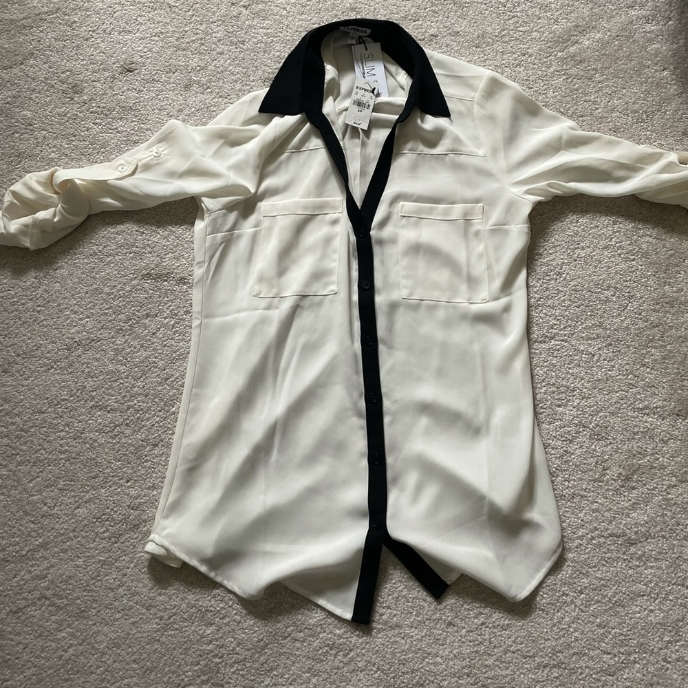 New with tags. Express slim fit shirt